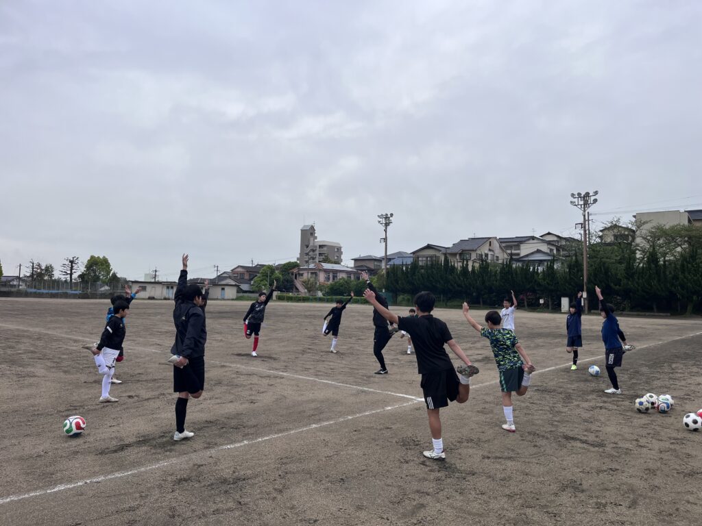 4月19日（日）活動報告:U-13初練習